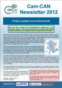 Cam-CAN Newsletter 2012